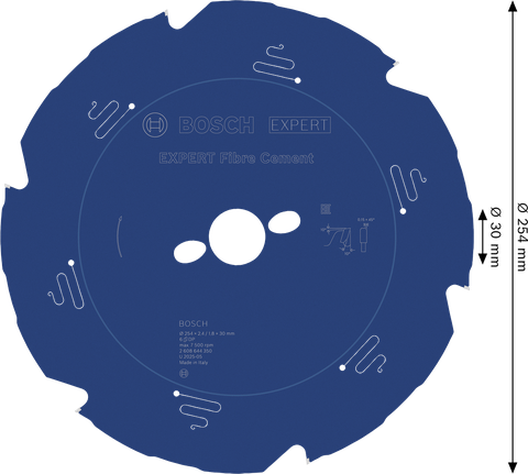BoschEXPERT 纤维水泥圆锯片 254 毫米。
